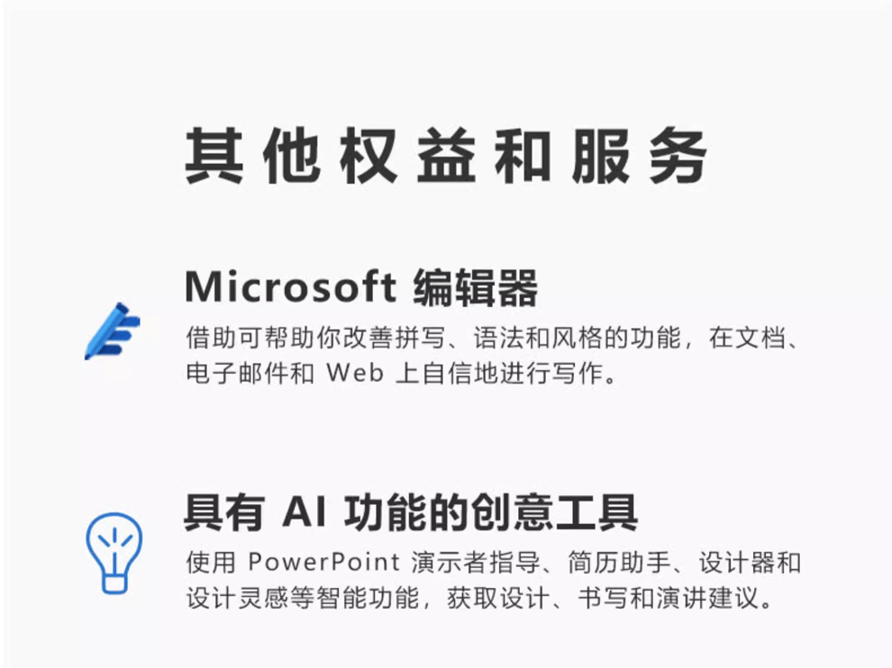 Microsoft Office 365权益服务